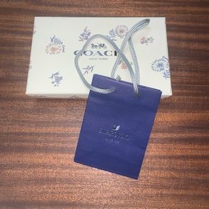 Coach Dandelion Box and Swarovski Bag